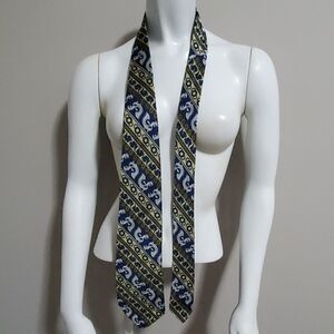 El Caballero Dragon Patterned Tie